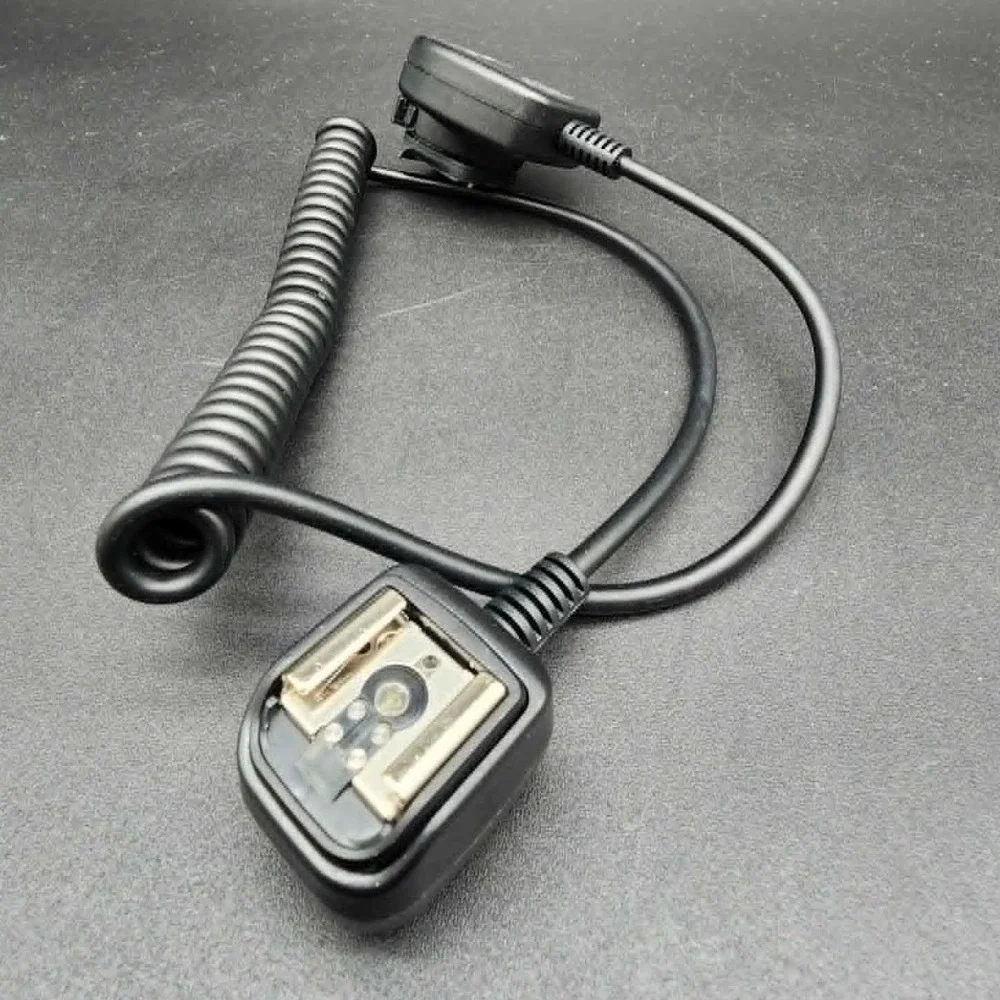 JJC Black FC-E3 Off-Camera TTL Flash Cord for Canon EOS DSLR Speedlite Coiled